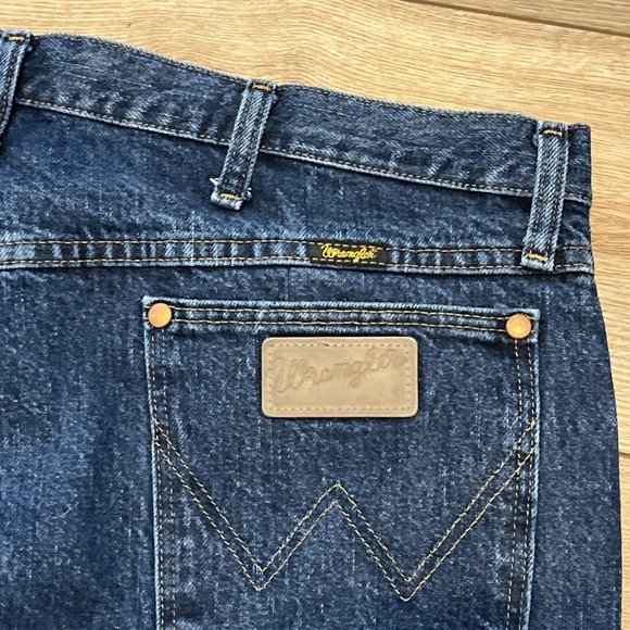 Men's Wrangler Western Denim Jeans SZ 40x30 Blue Cotton 13MWZWD Classic - Picture 7 of 10
